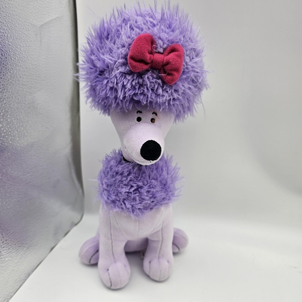 Kohl's Cares Cleo Poodle Dog Plush Stuffed Animal Toy Small Purple Clifford Cute